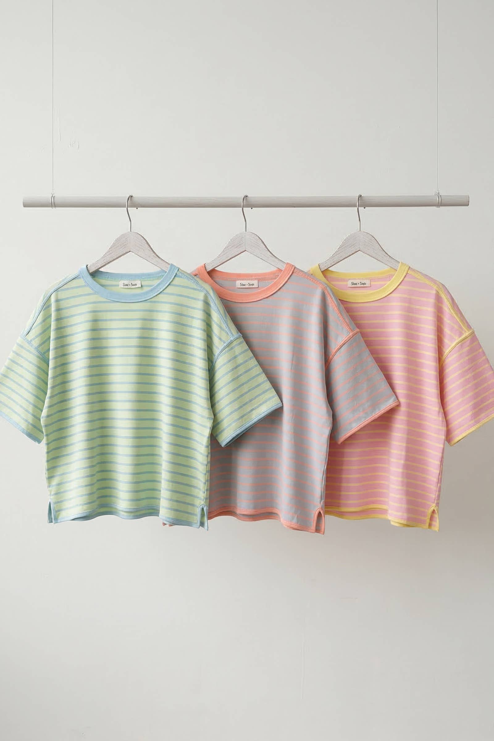 Striped Relaxed Fit Tee