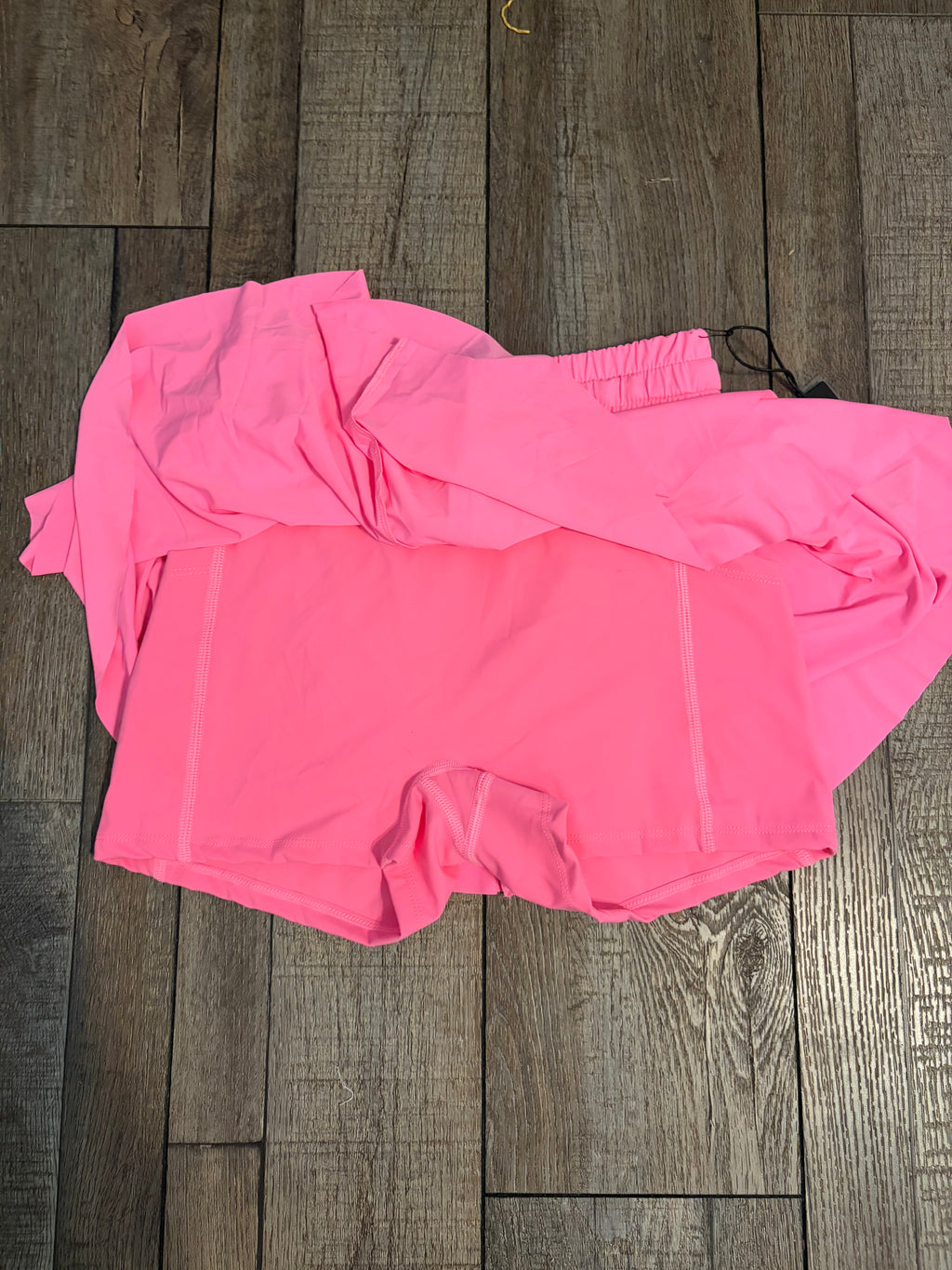 Pink Flowy Skort
