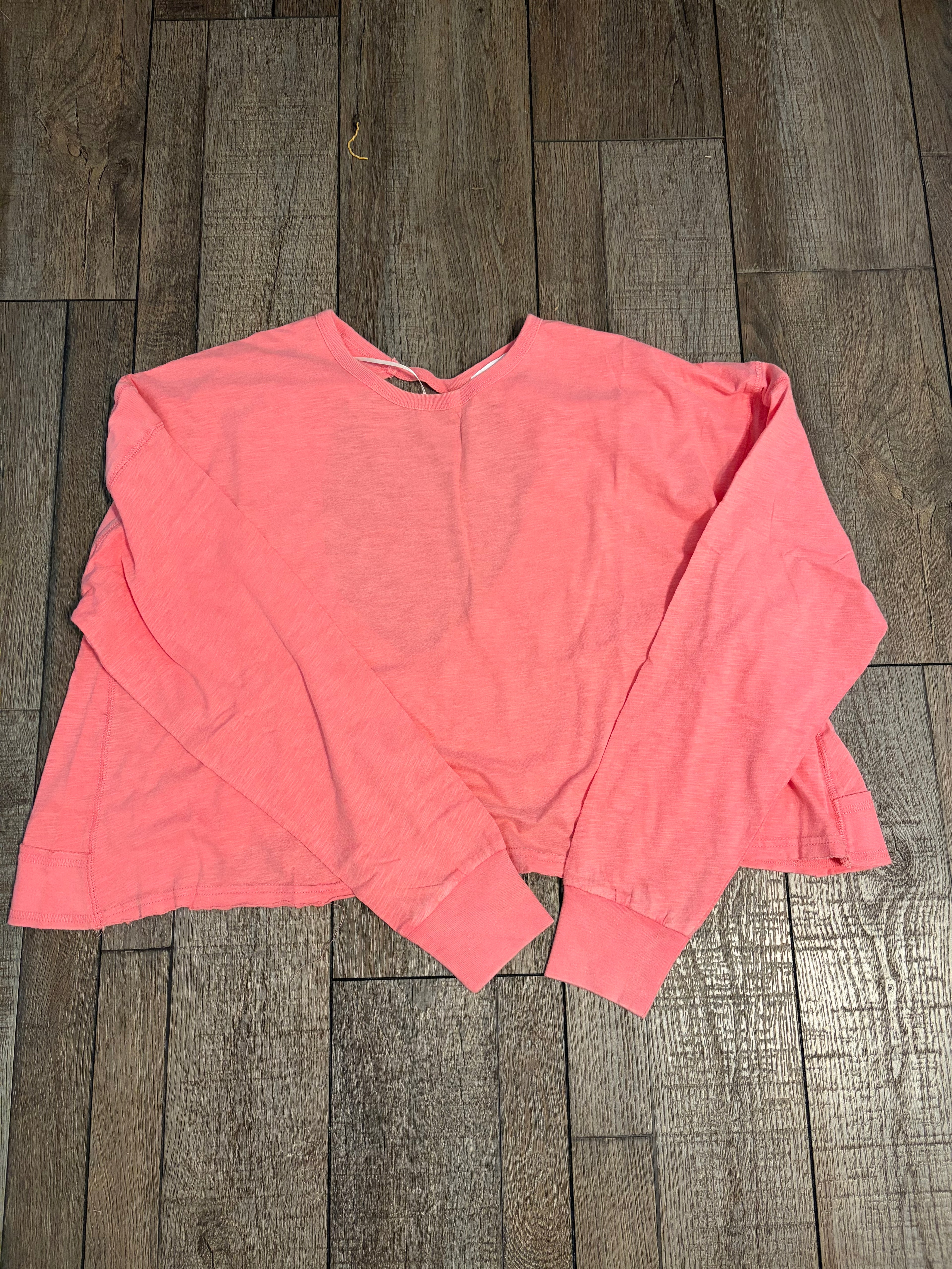 Long Sleeve Open Back Top