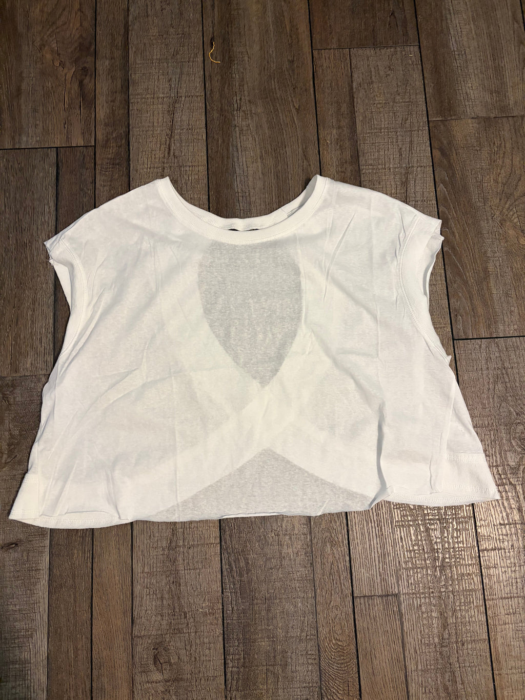 Short Sleeve Open Back Shirt