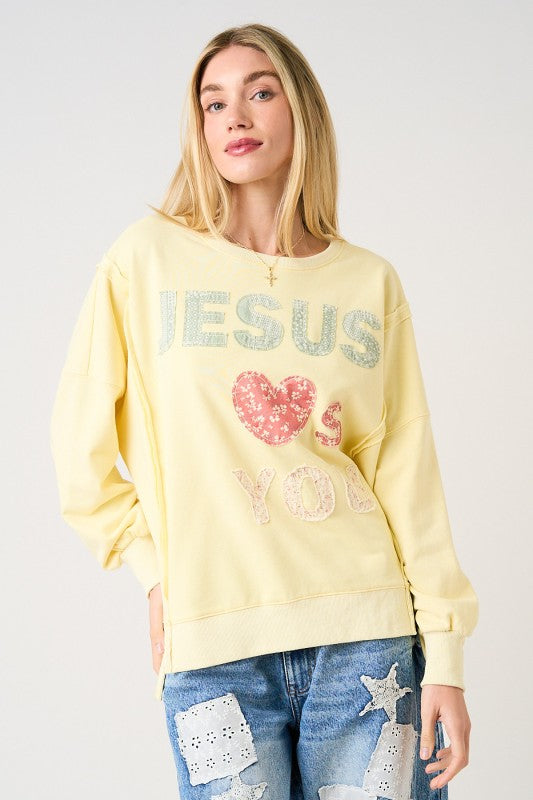Jesus Loves You Pullover