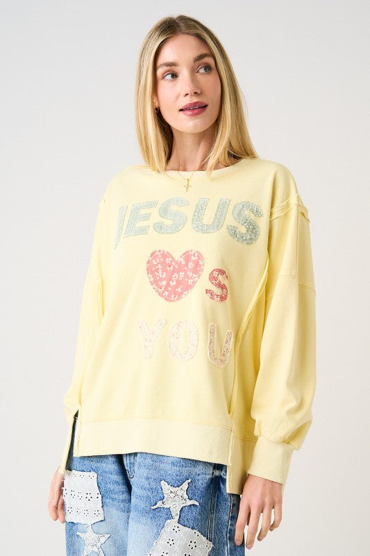 Jesus Loves You Pullover