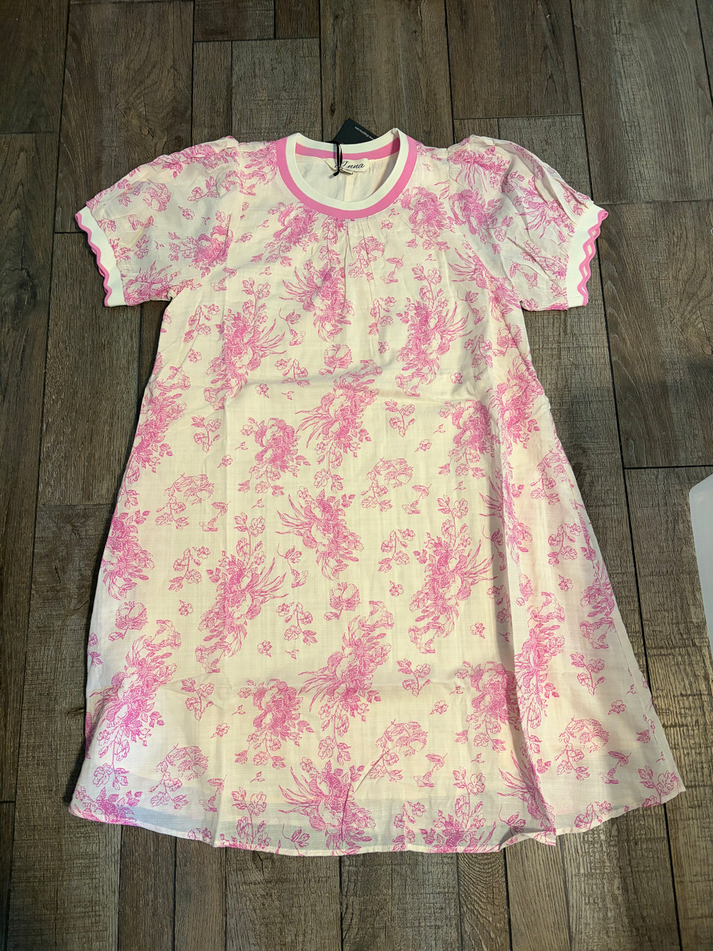Floral Short Sleeve Dress