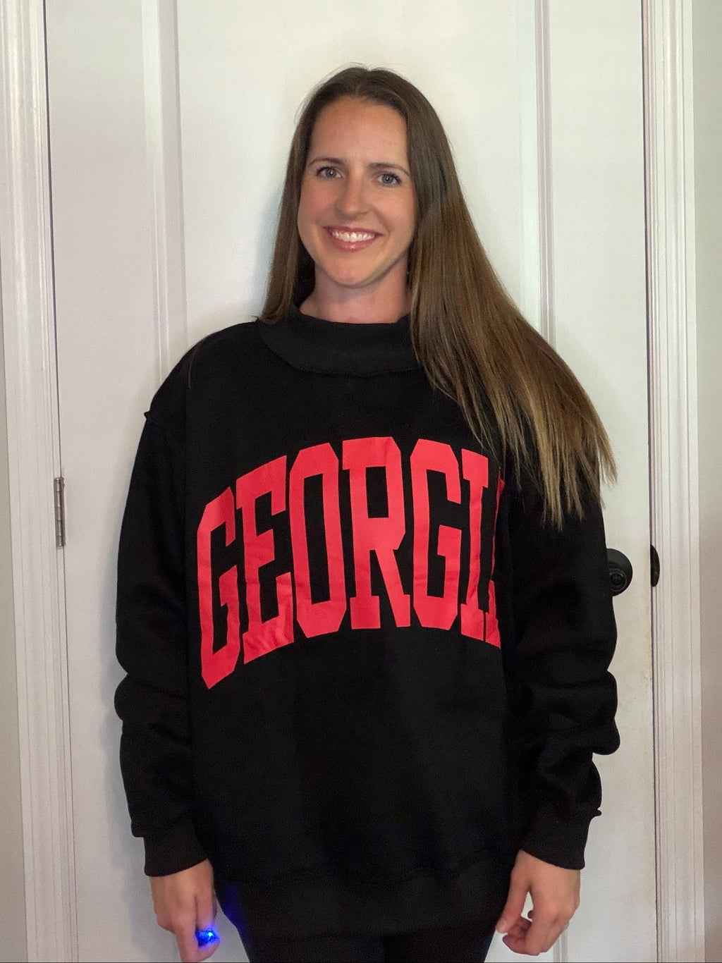 GEORGIA & GA Reversible Mockneck Sweatshirt
