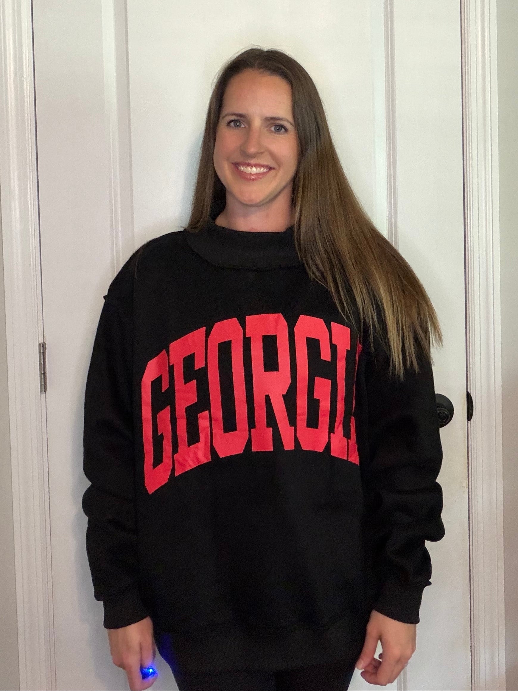 GEORGIA & GA Reversible Mockneck Sweatshirt