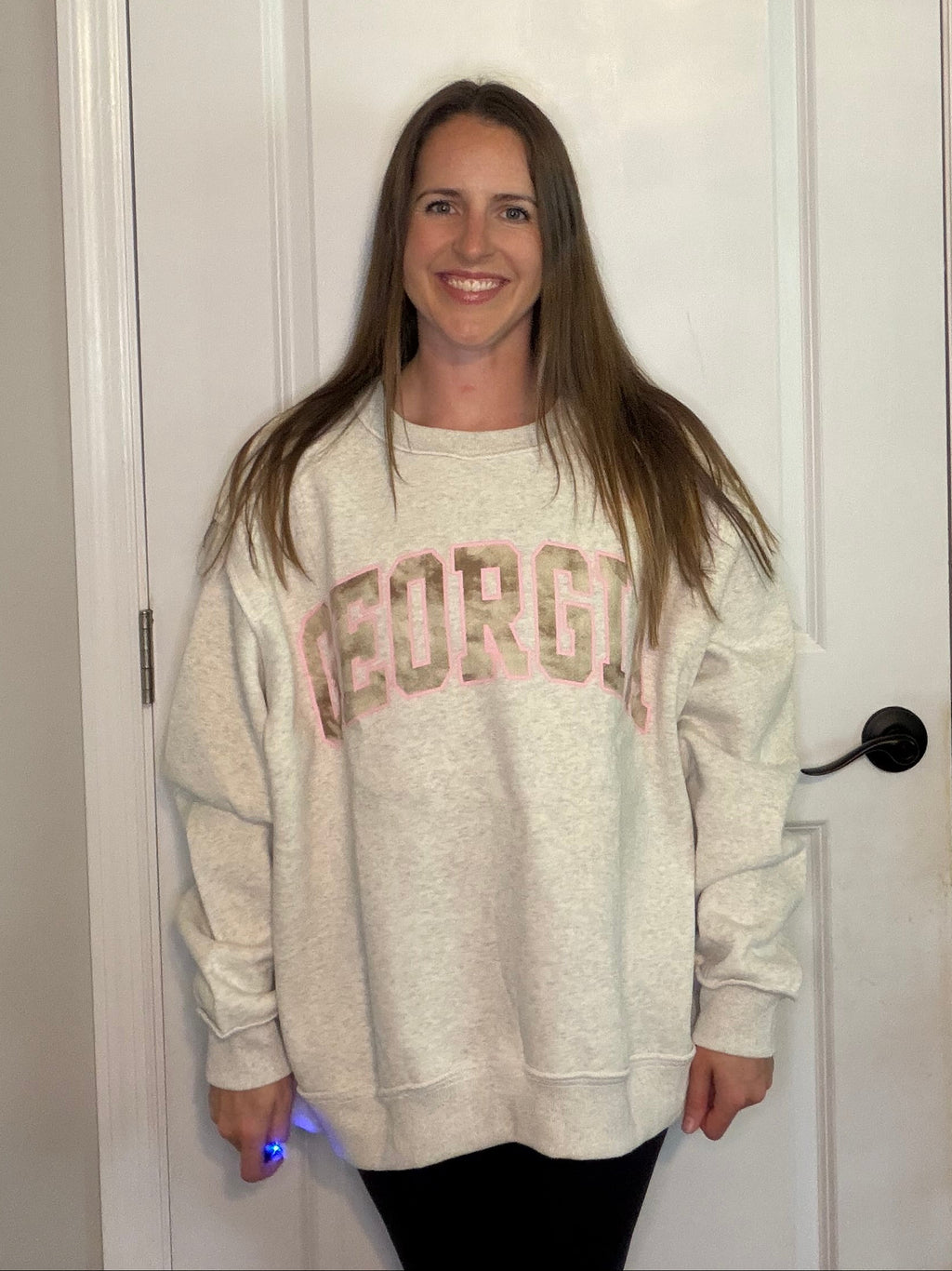 GEORGIA & GA Reversible Mockneck Sweatshirt