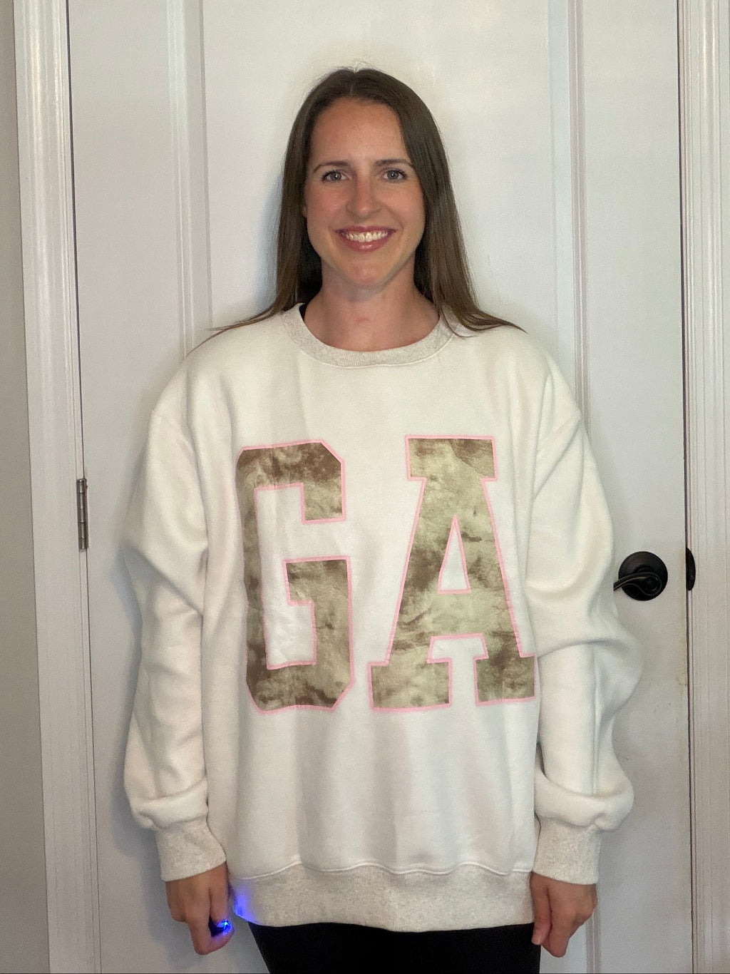 GEORGIA & GA Reversible Mockneck Sweatshirt