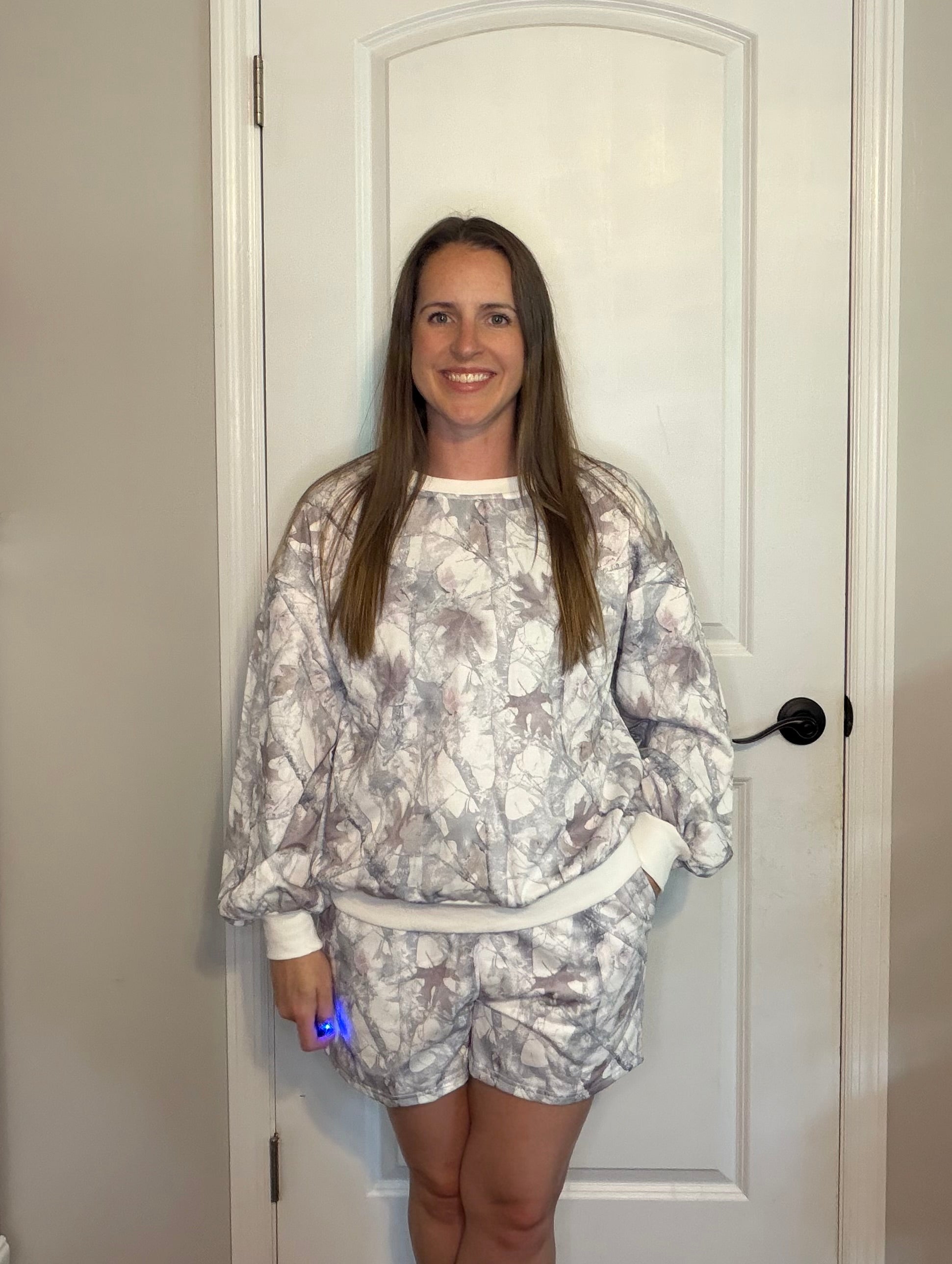 Camo Shorts Set