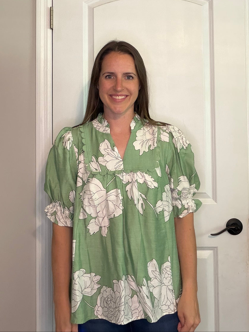 Sage Green Top