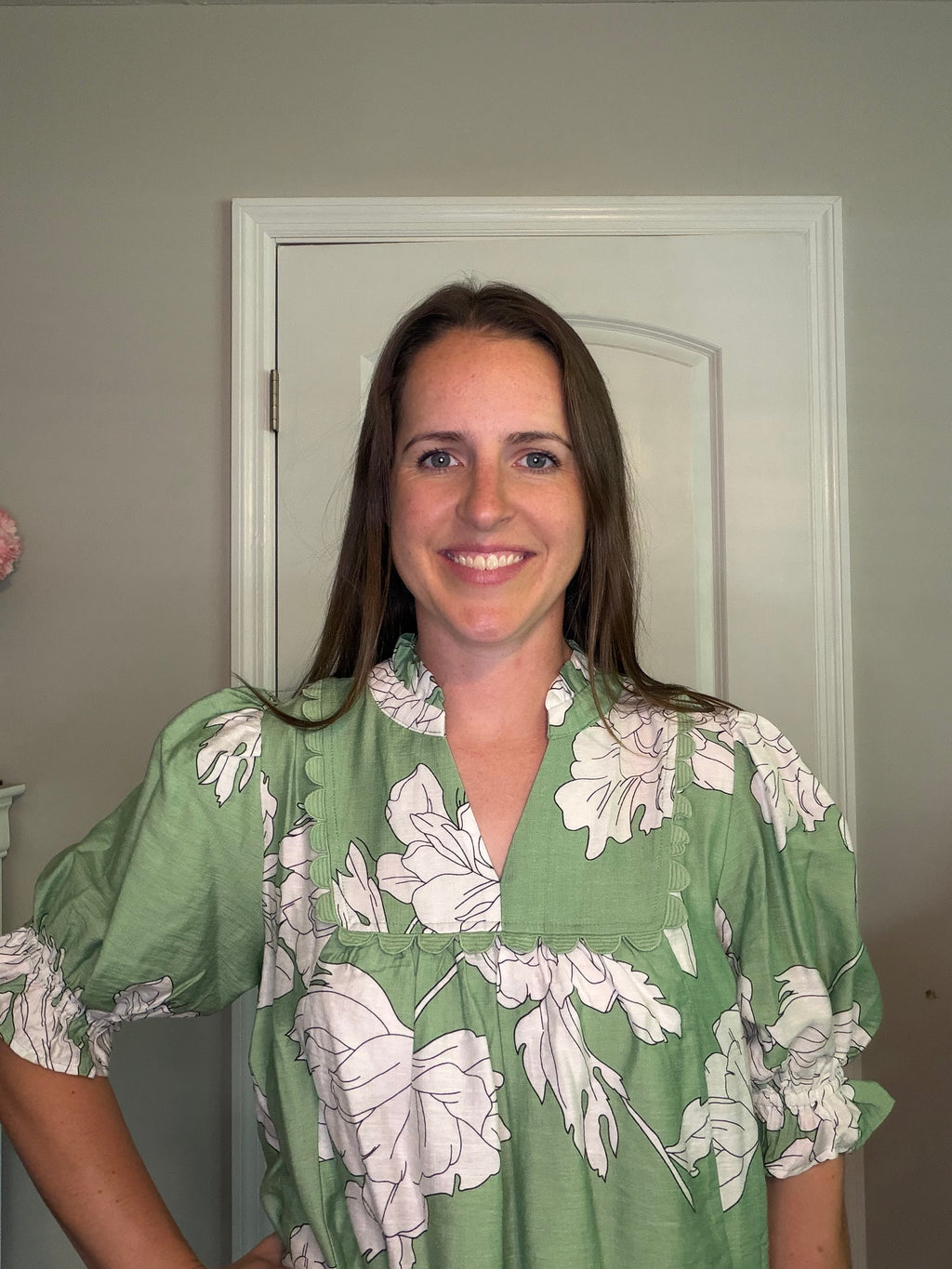 Sage Green Top