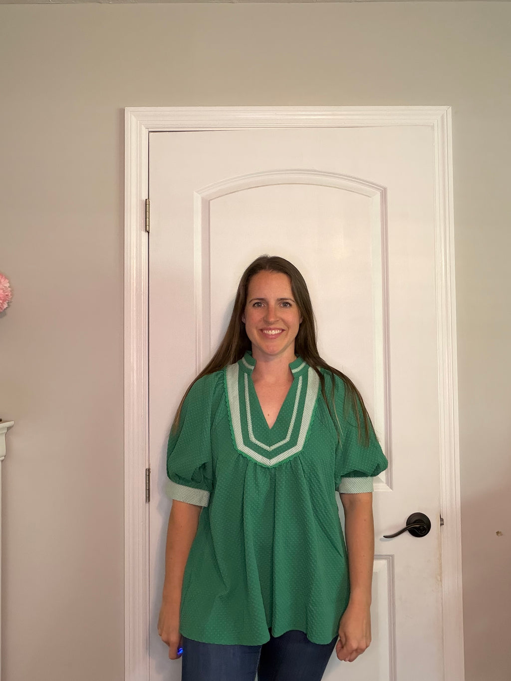 Kelly Green Top