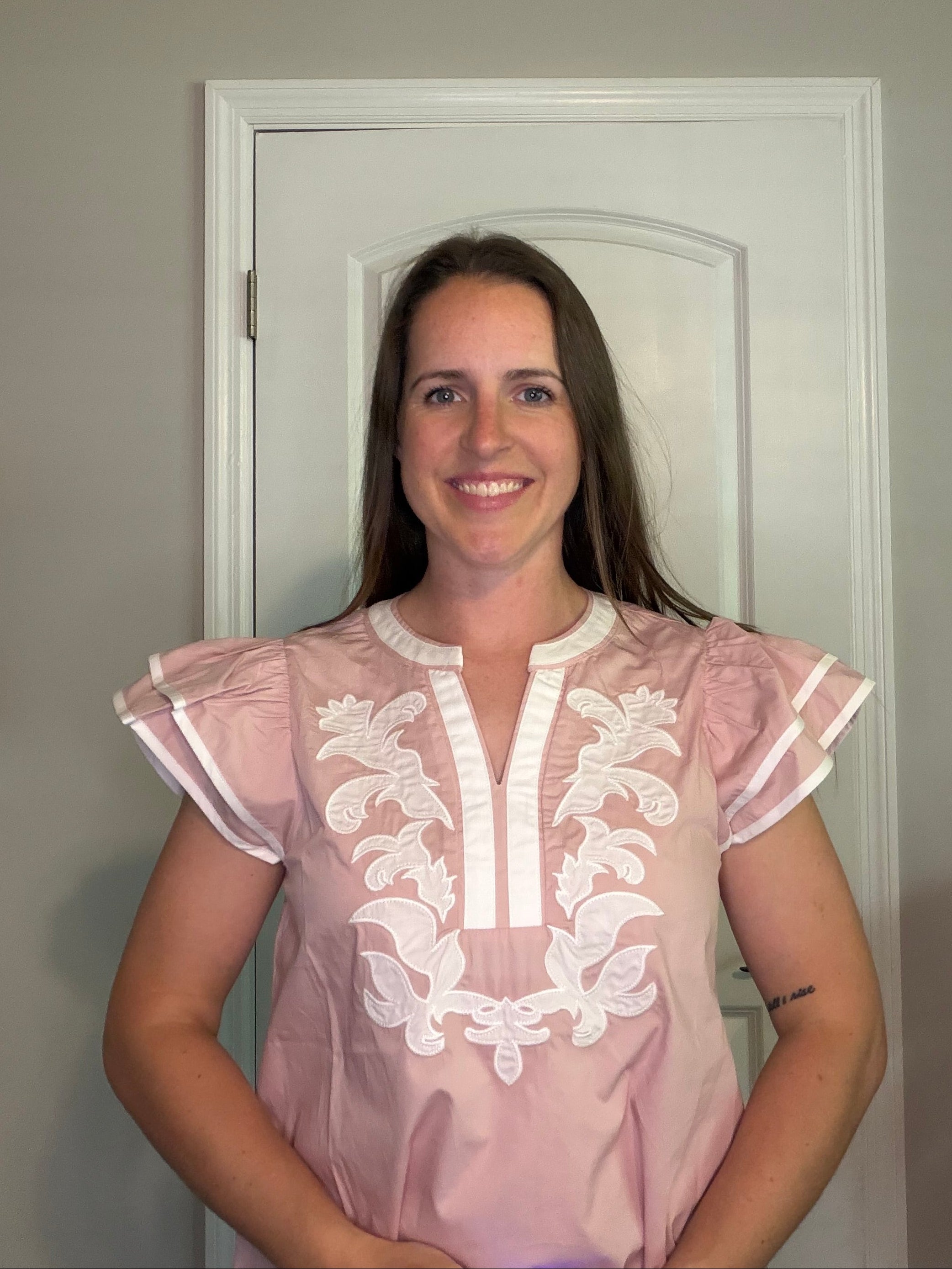 Cotton Poplin Top