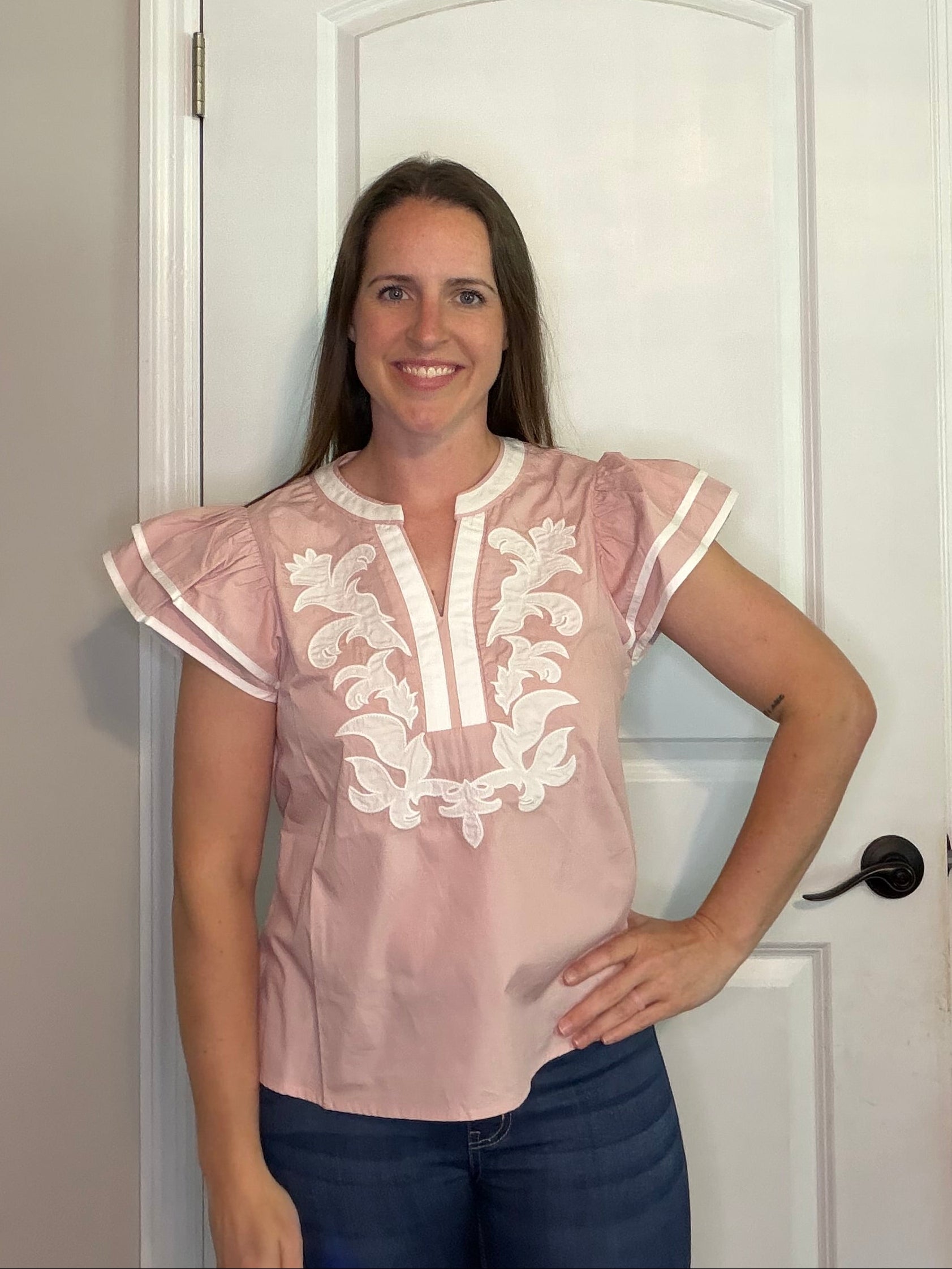 Cotton Poplin Top