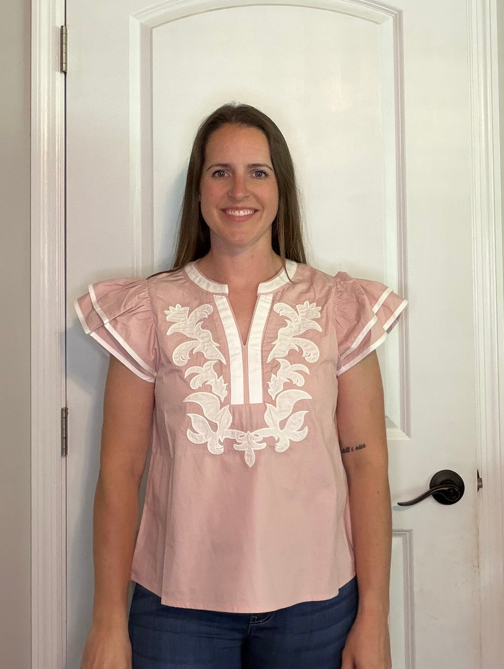 Cotton Poplin Top