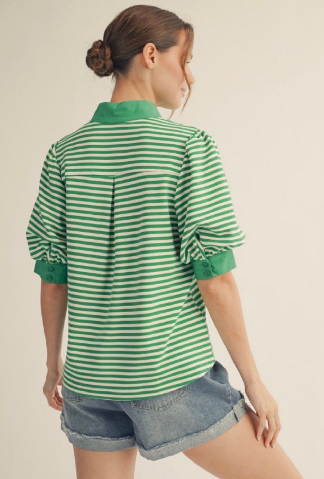 PLUS - Kelly Green Top