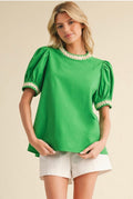 Kelly Green Top