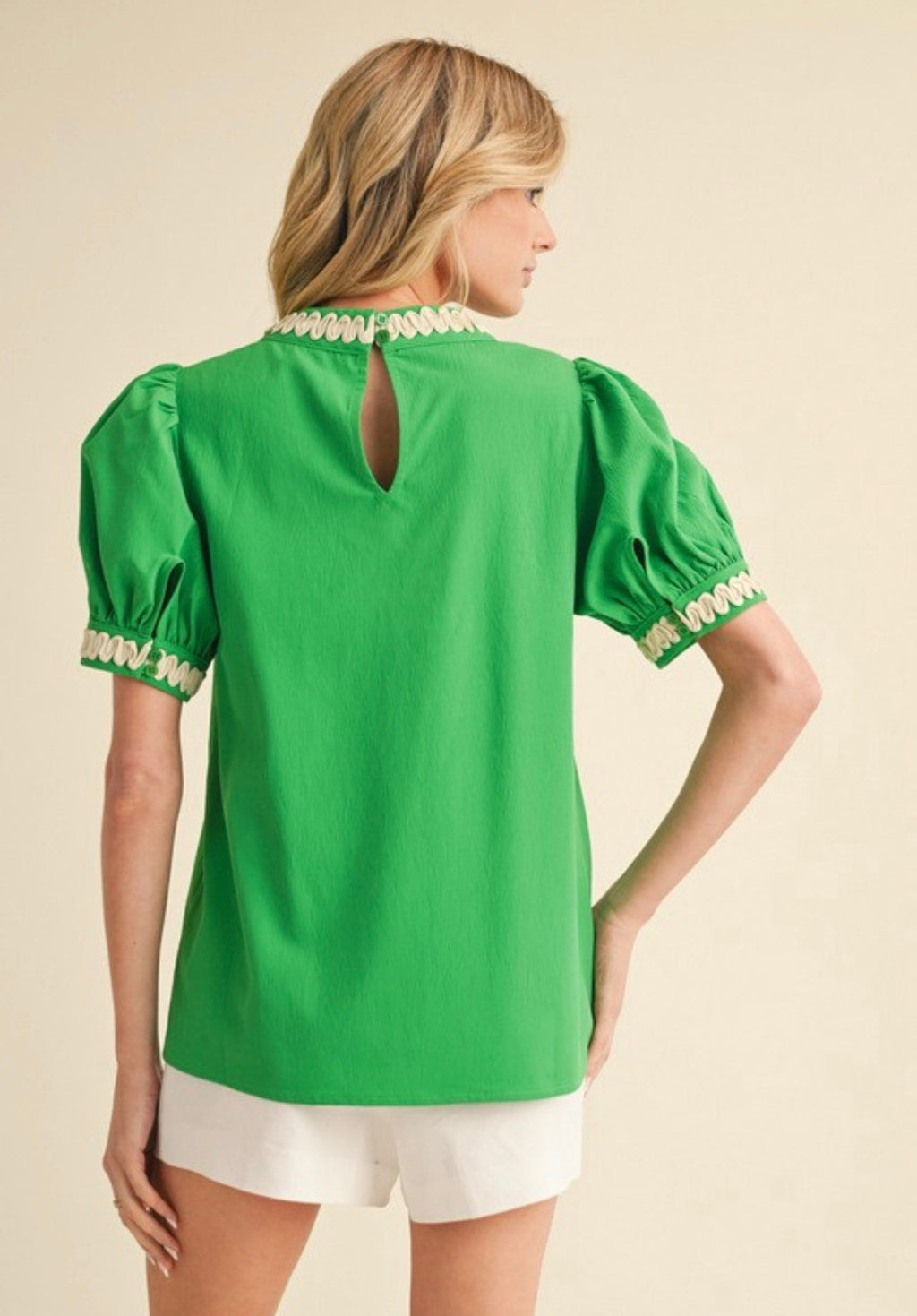 Kelly Green Top