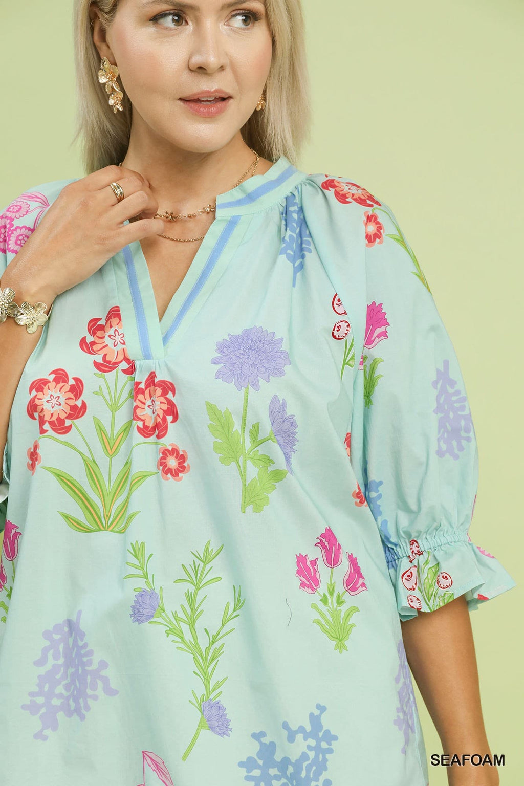 PLUS - Seafoam Top