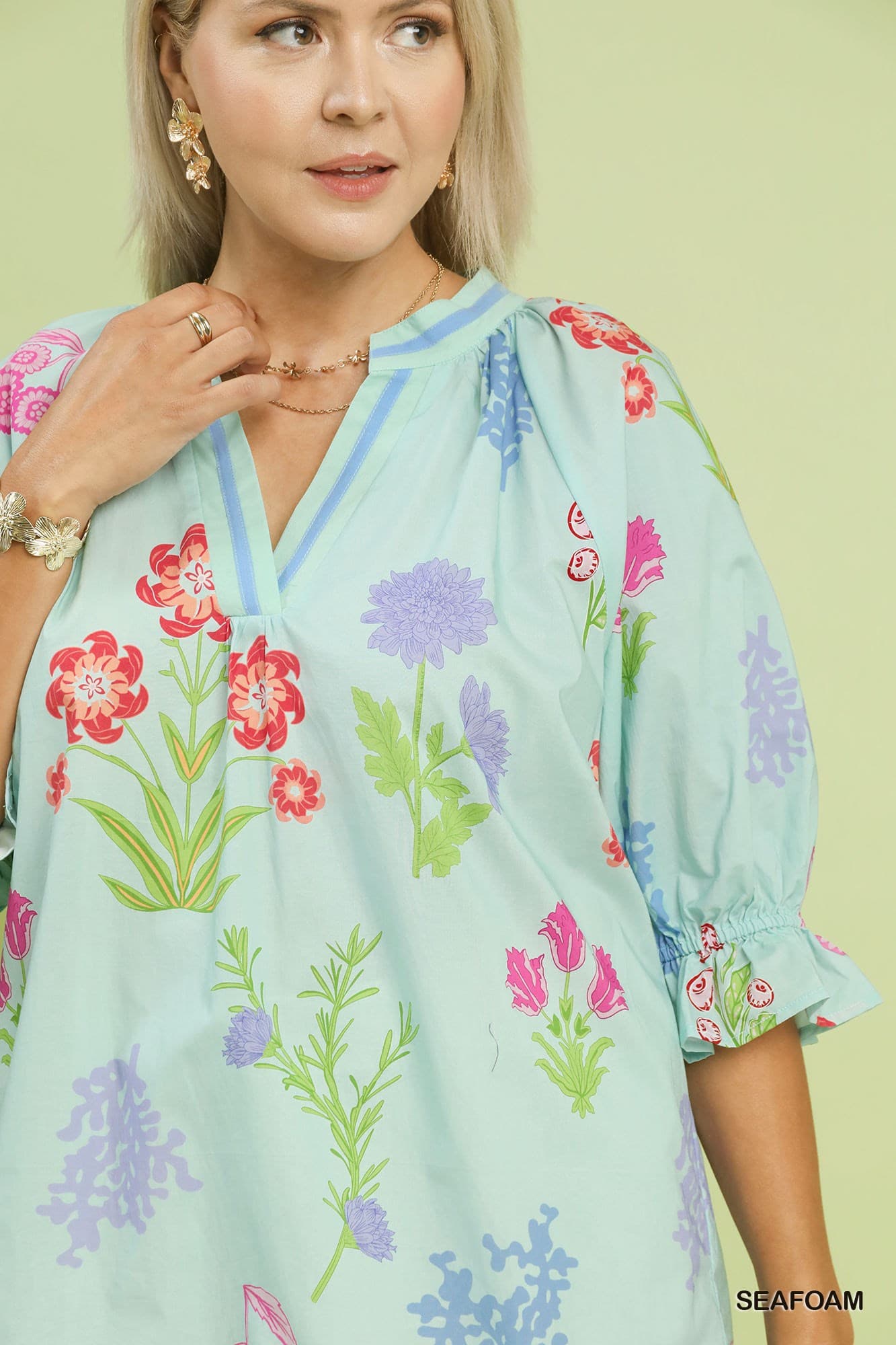 PLUS - Seafoam Top