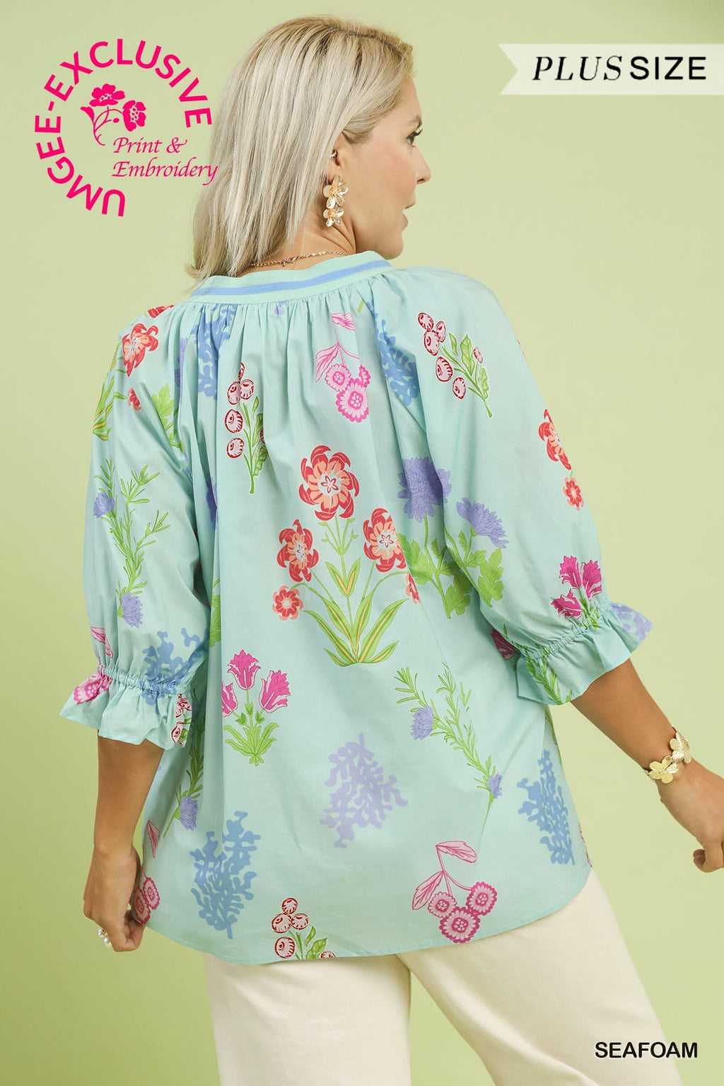 PLUS - Seafoam Top