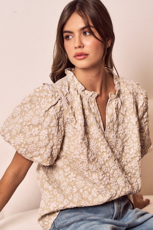 Beige Top