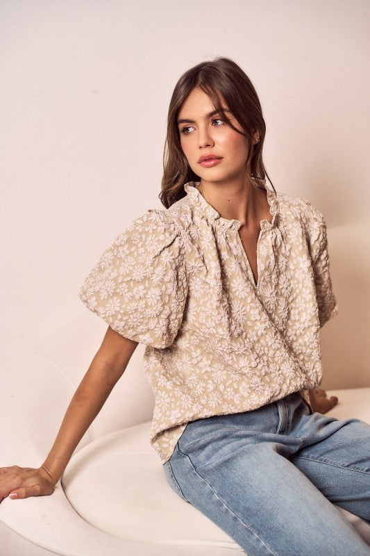 Beige Top