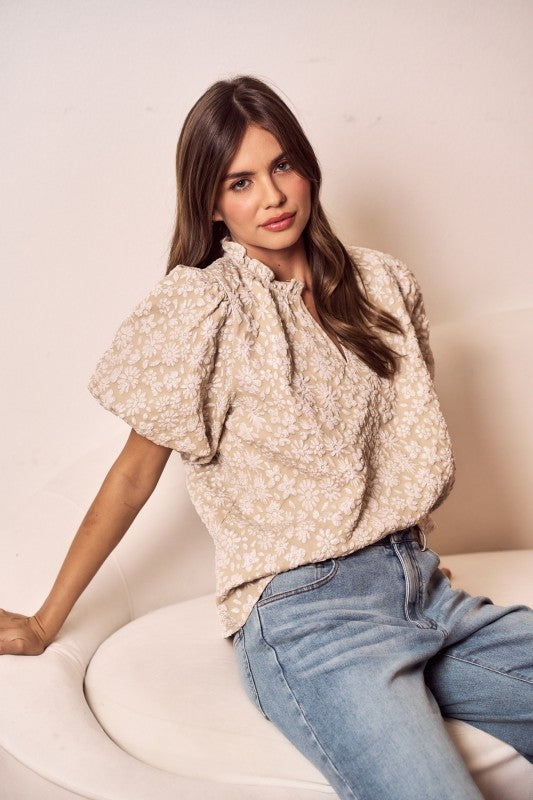 Beige Top