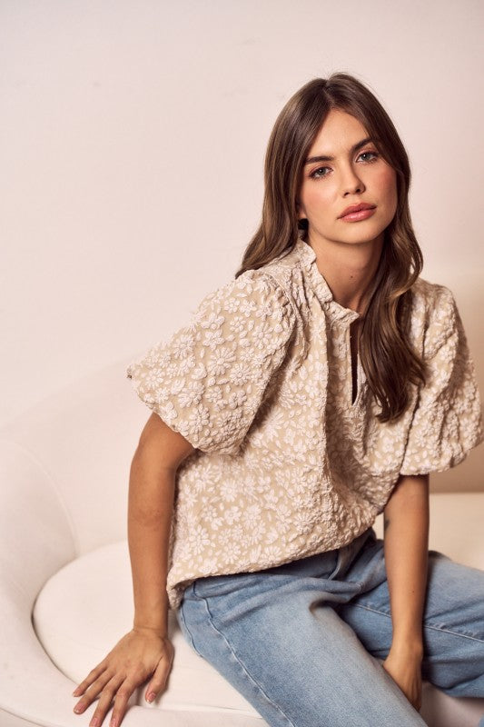 Beige Top