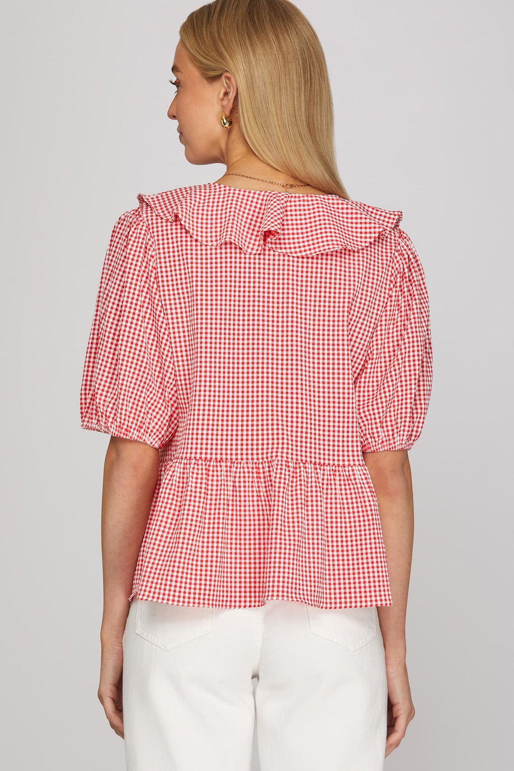 Red Gingham Shirt