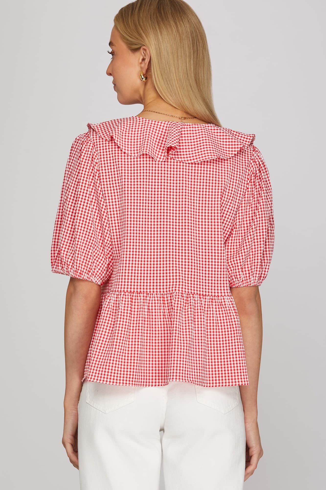 Red Gingham Shirt