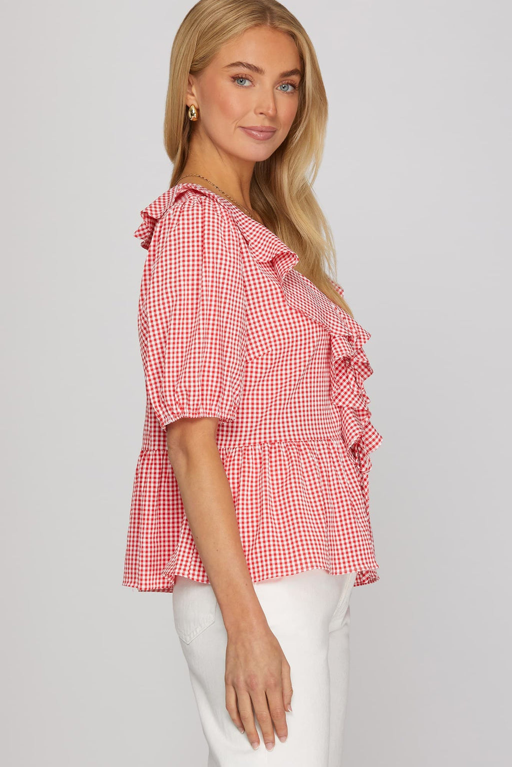 Red Gingham Shirt