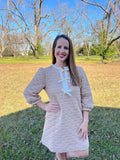 Taupe Sweater Dress