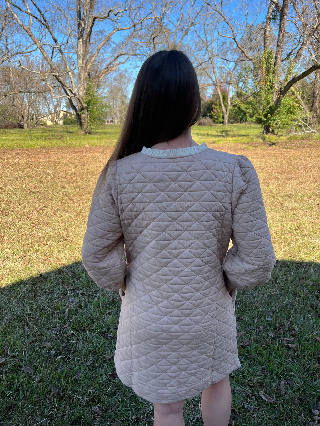 Taupe Sweater Dress