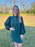 Hunter Green Dress