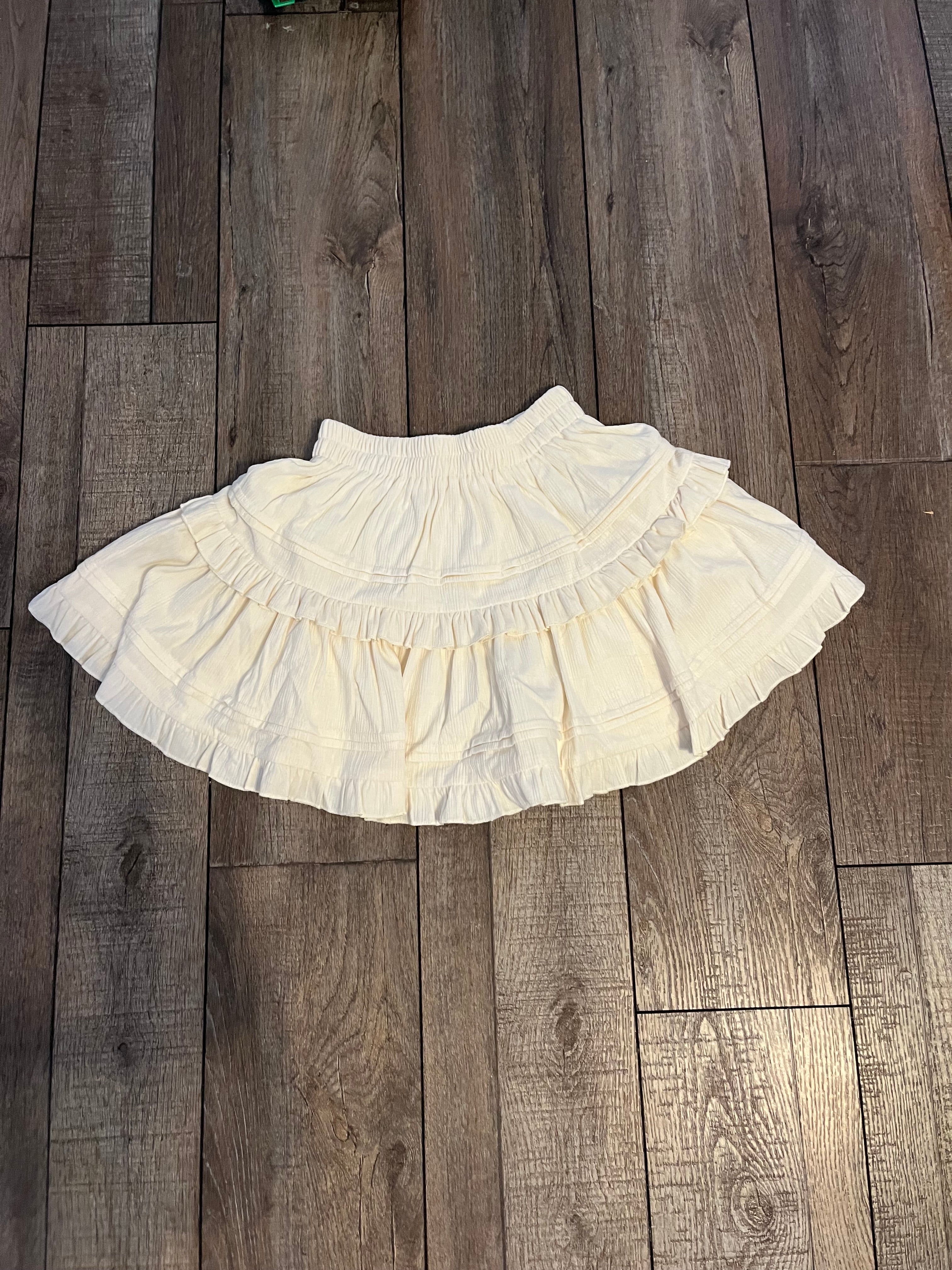 Cream Skirt