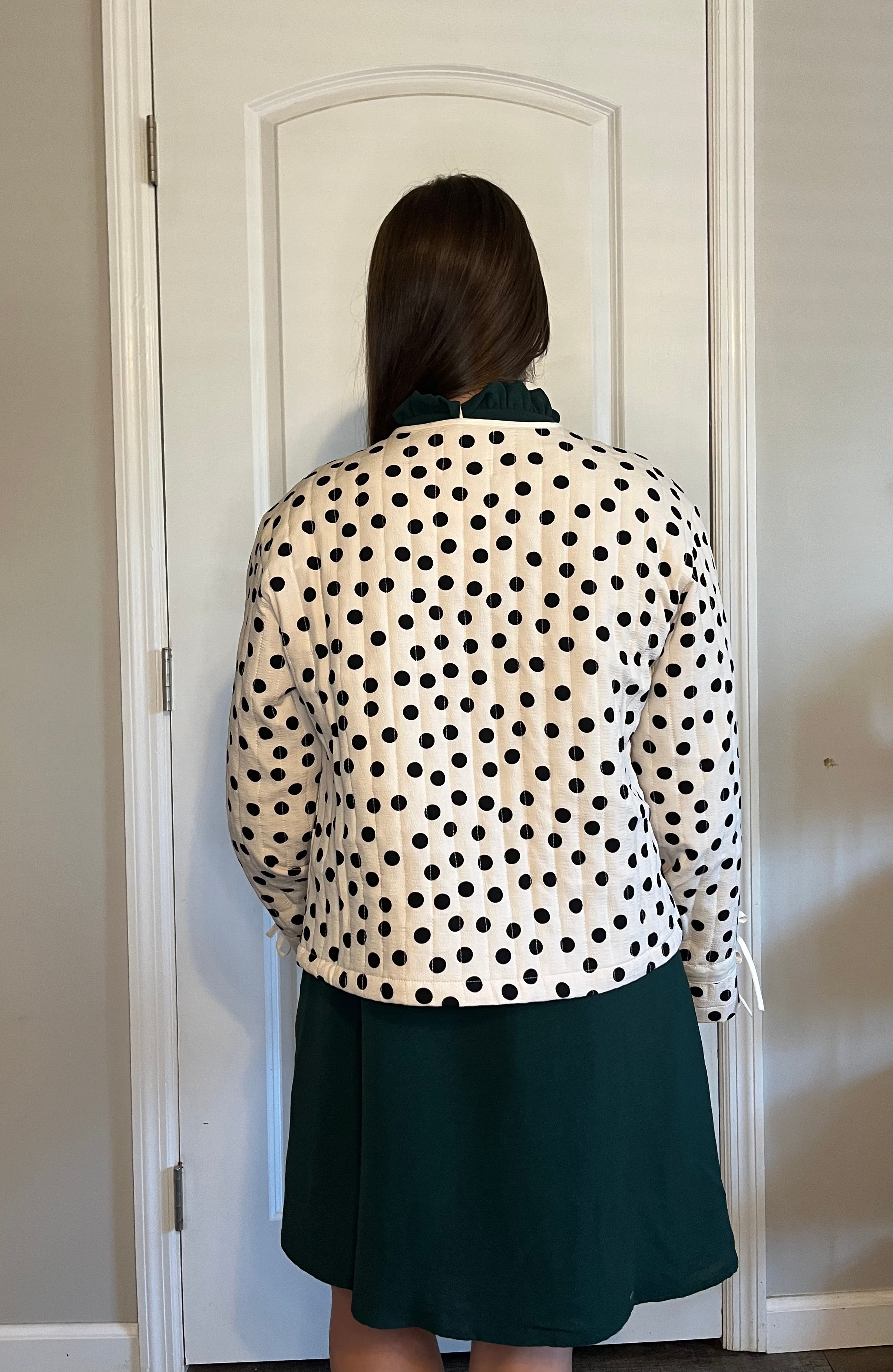Polka Love Heart Pocket Jacket