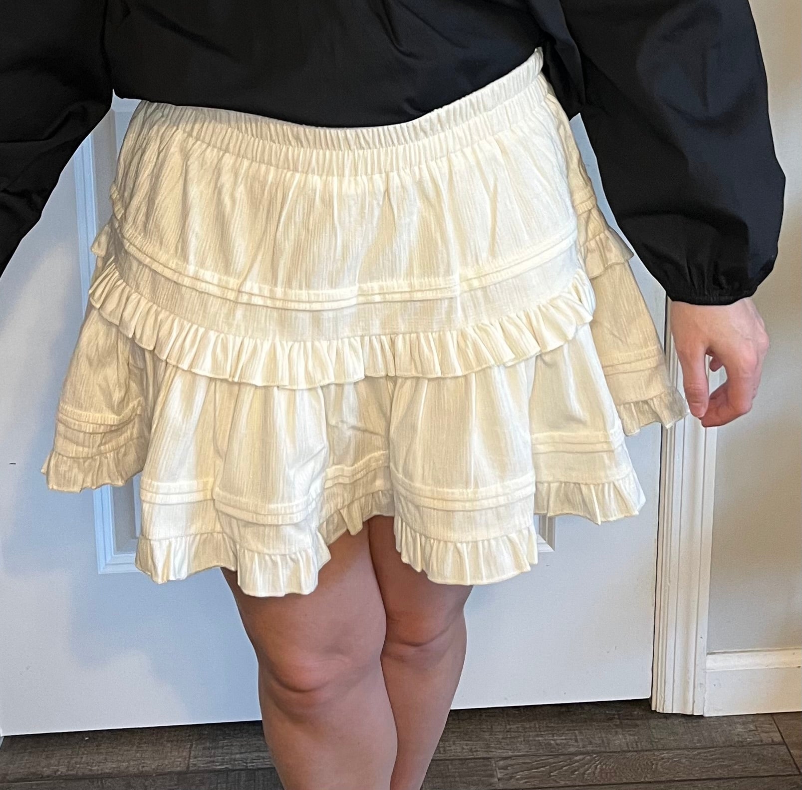 Cream Skirt