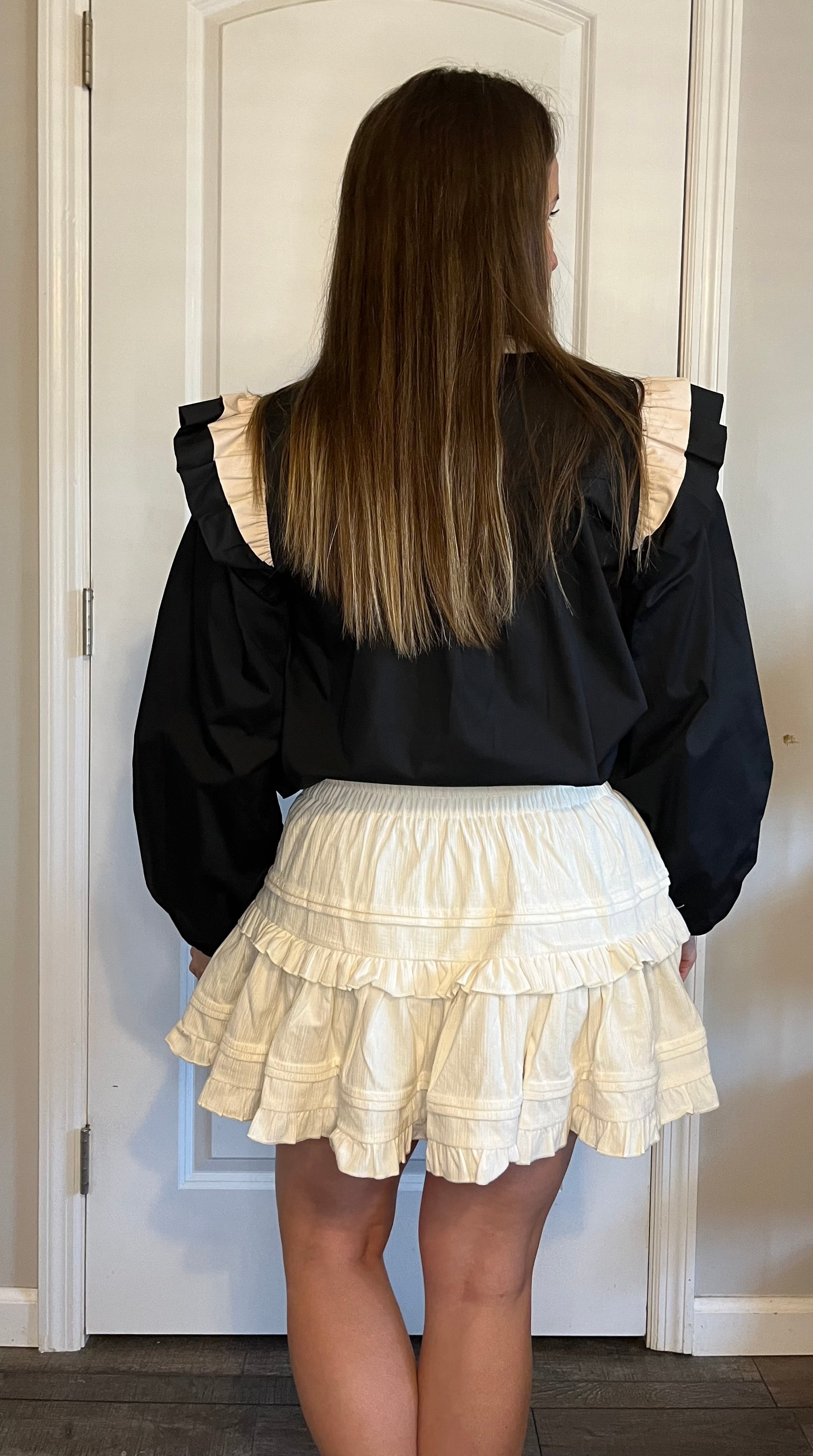 Cream Skirt