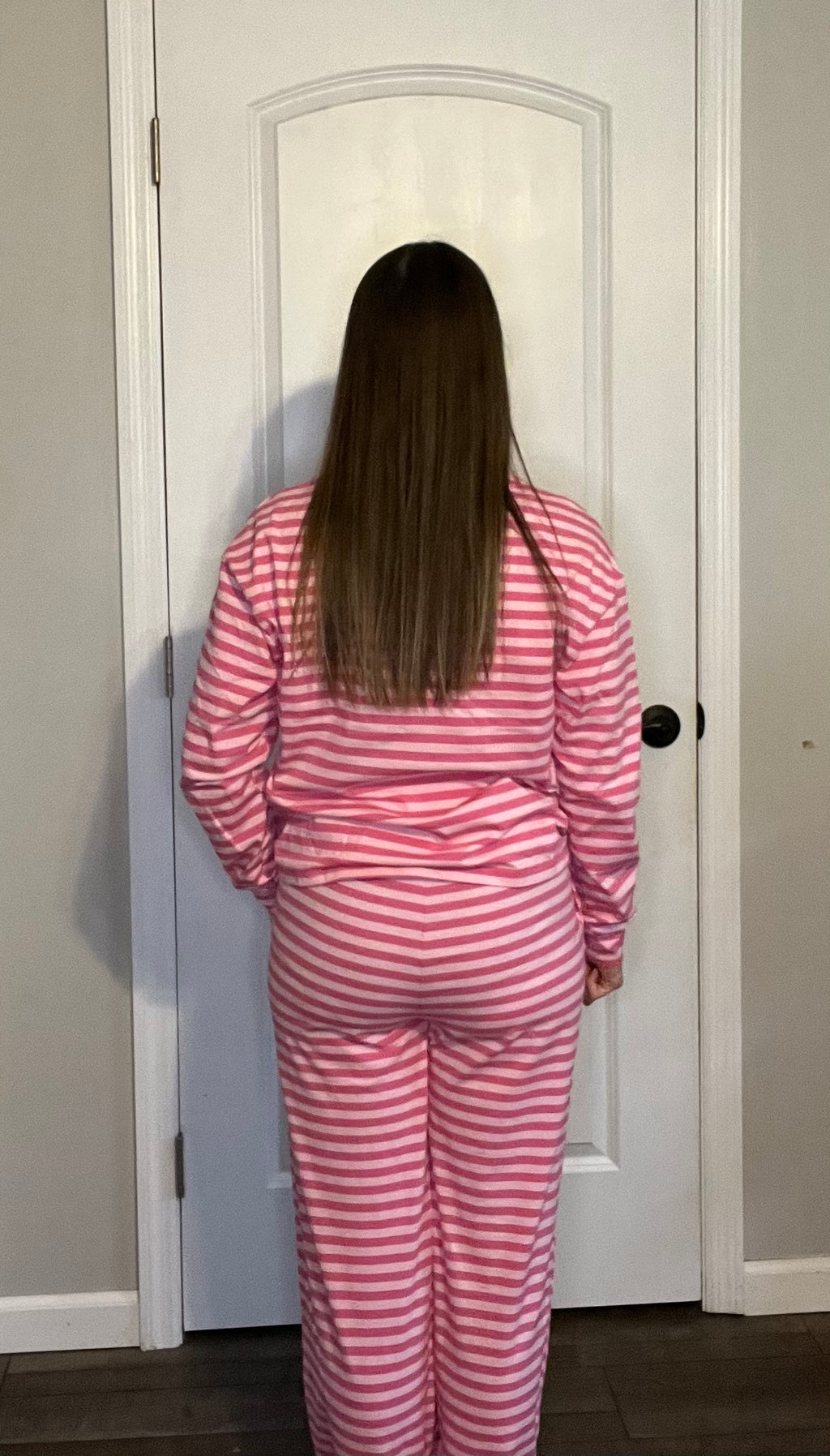 Pink Stripped Set