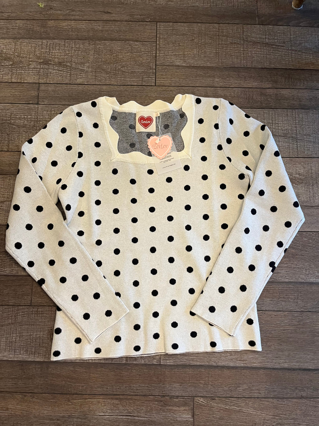 Polka Dot Sweater