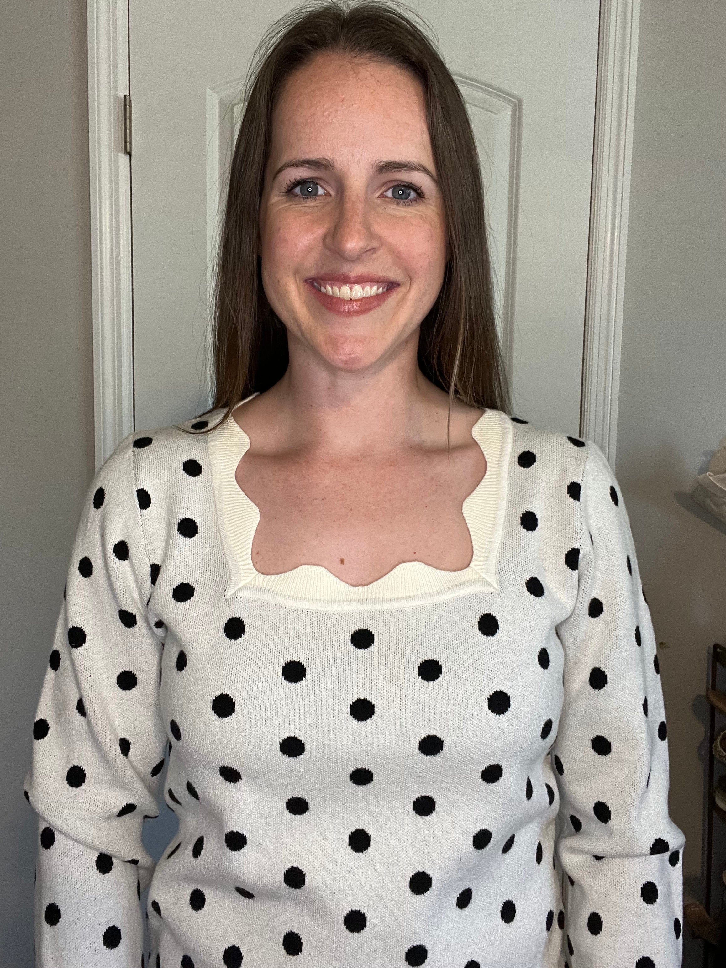 Polka Dot Sweater