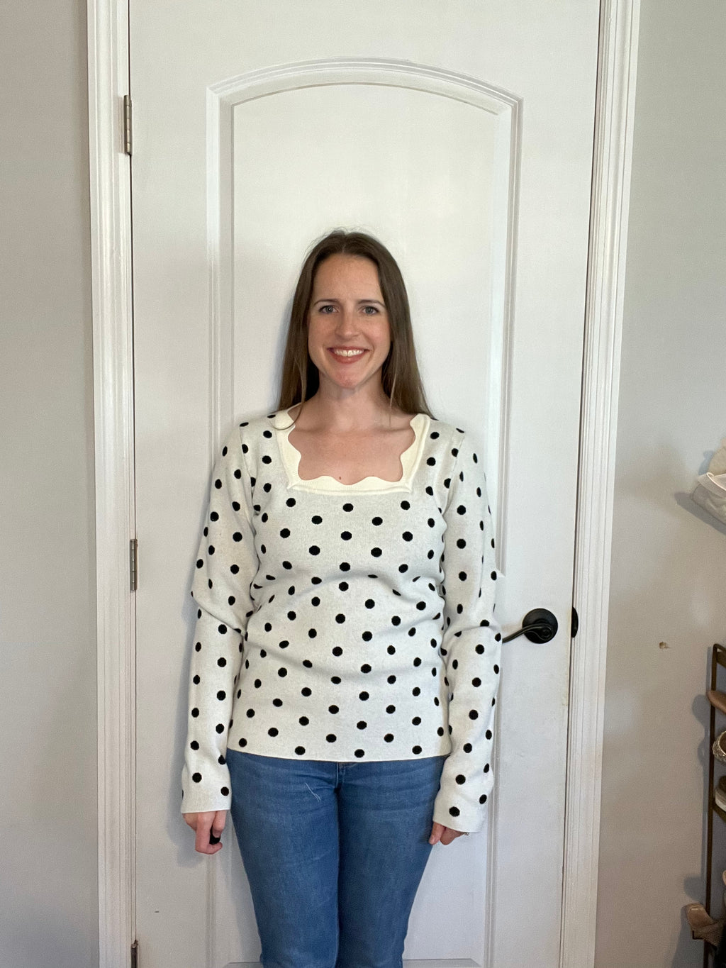 Polka Dot Sweater