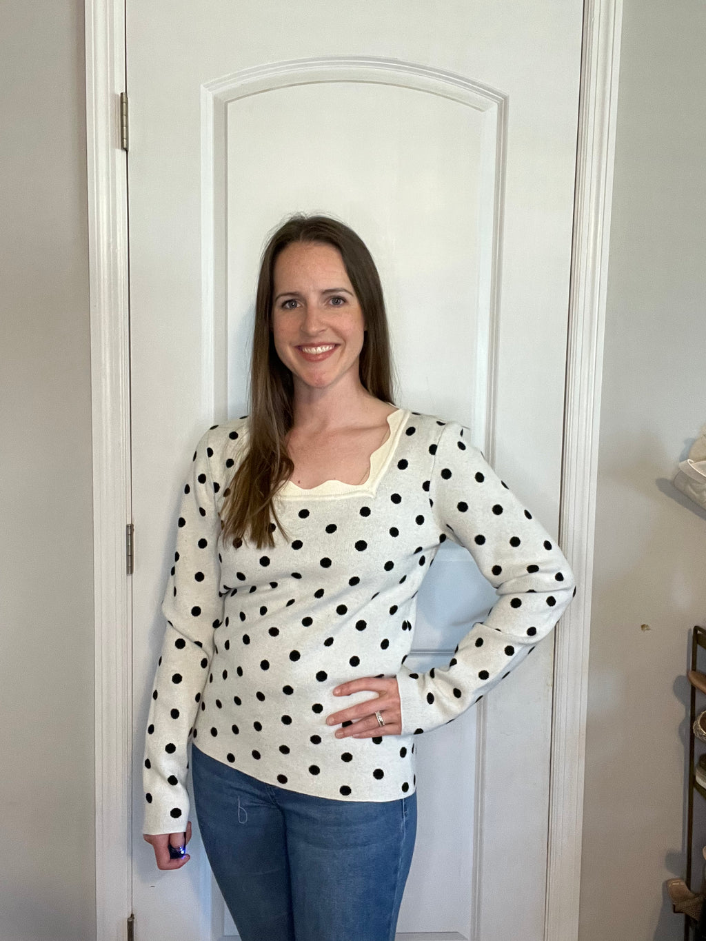 Polka Dot Sweater