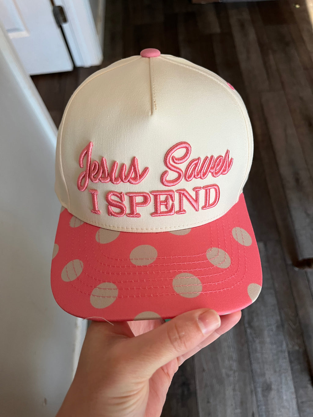 Jesus Save I Spend Hat