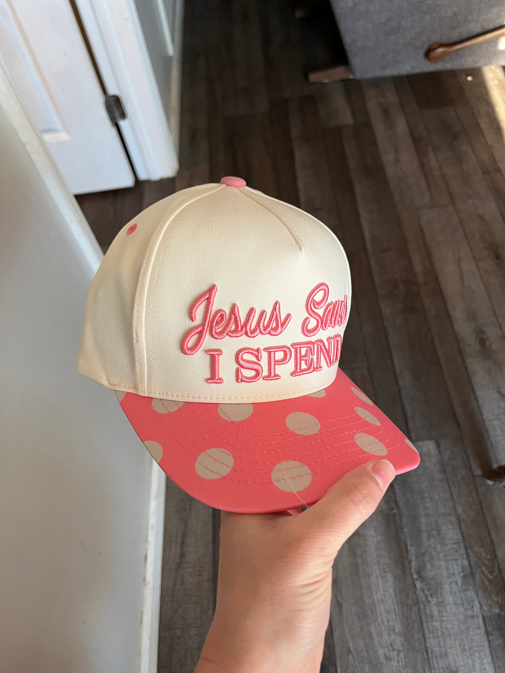 Jesus Save I Spend Hat
