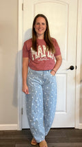 Polkadot Barrel Jeans