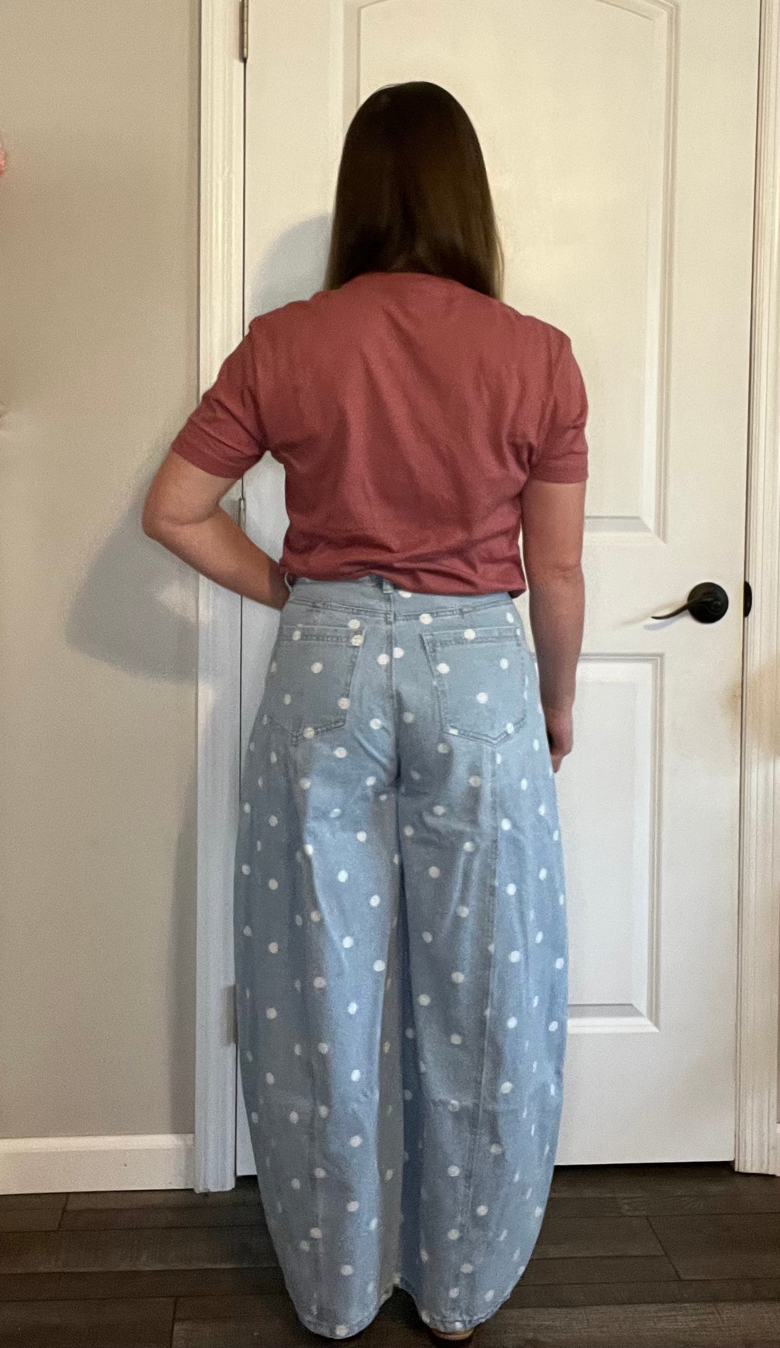 Polkadot Barrel Jeans