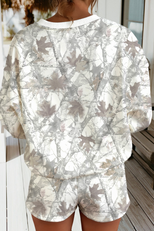Camo Shorts Set